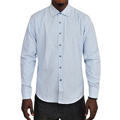 WH-Formal Long Sleeve Shirt-Sky Blue-Javier|10832