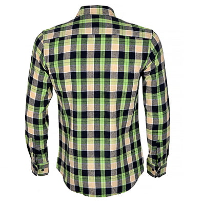 CD-Botton Down Checkers Long Sleeve Shirt-Multi-Ciaron|10142