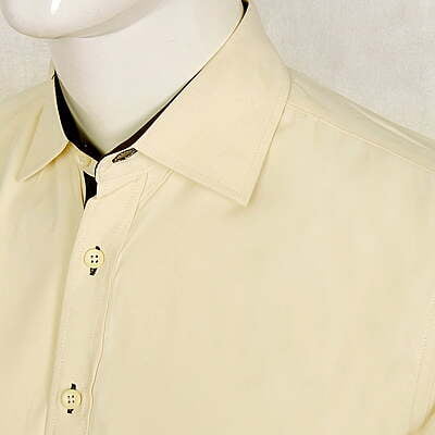 Trevor Classic Men's Long Sleeve Shirt-Cream|10172