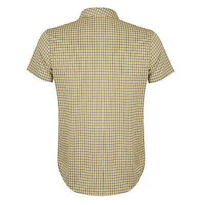 CD-Men's Checkers Short Sleeve -White/Multi-Bruno|10245