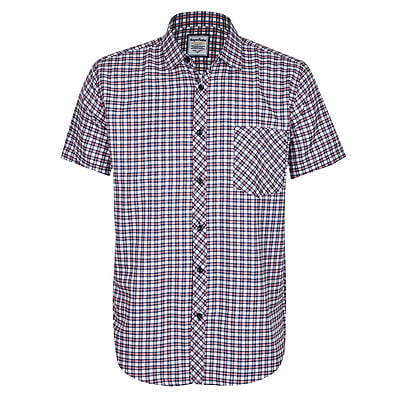 CD-Checkers Short Sleeve Shirt-Blue/Red/Multi-Jude|11217