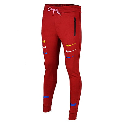 CD-Unisex Quality Zipper Stylish Joggers-Red-Diego|11236