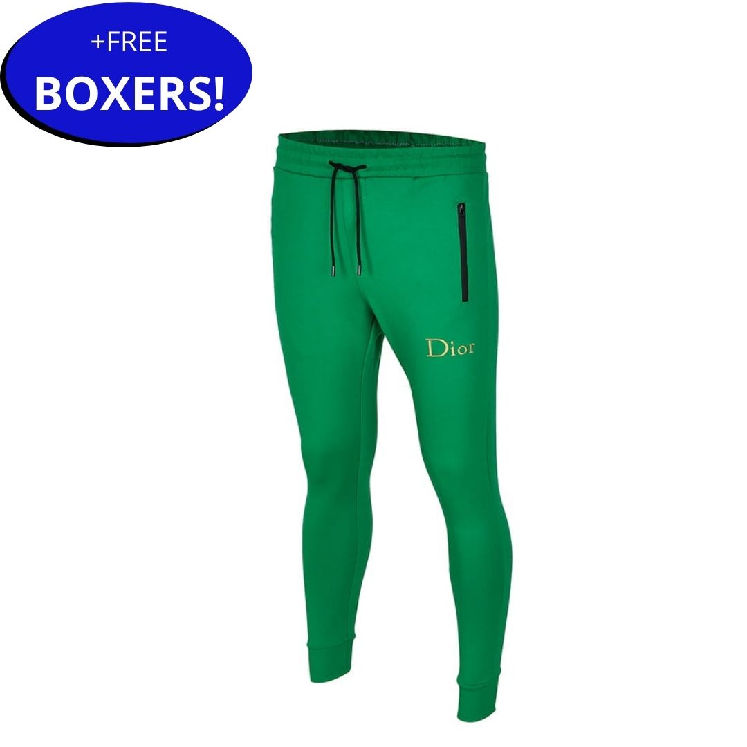 CD-Unisex Designer Joggers-Green-Cody|11175