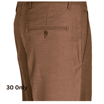 CD-Men's Formal Trousers-Brown-Roberto|10679