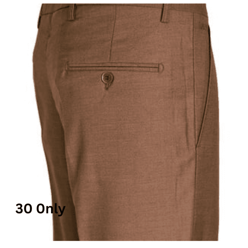 CD-Men's Formal Trousers-Brown-Roberto|10679