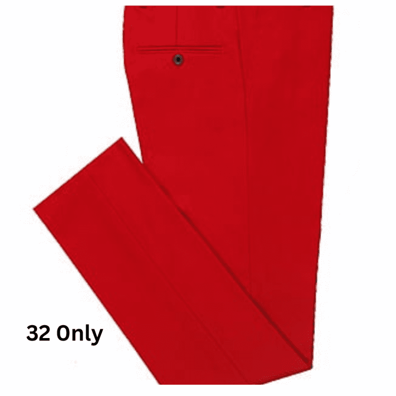 CD-Men's Formal Trousers-Red-Roberto|11090