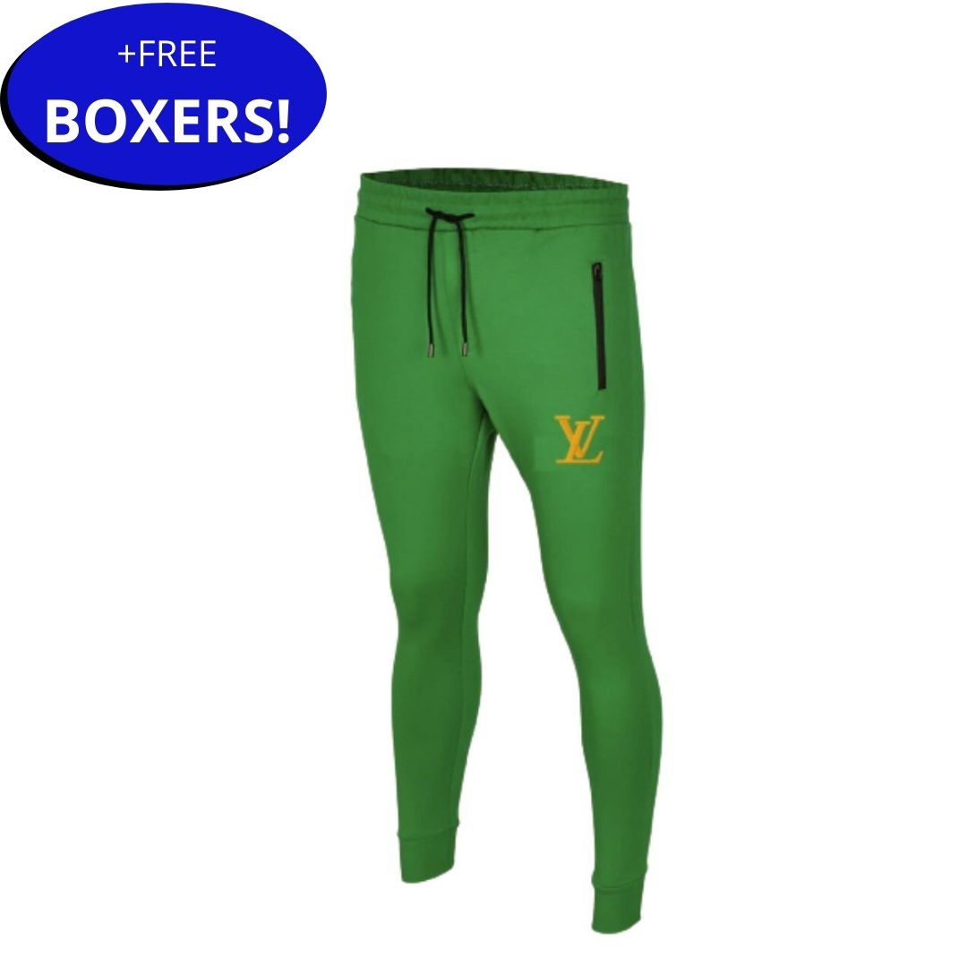 CD-Quality Designer Joggers-Green-Finley|11247