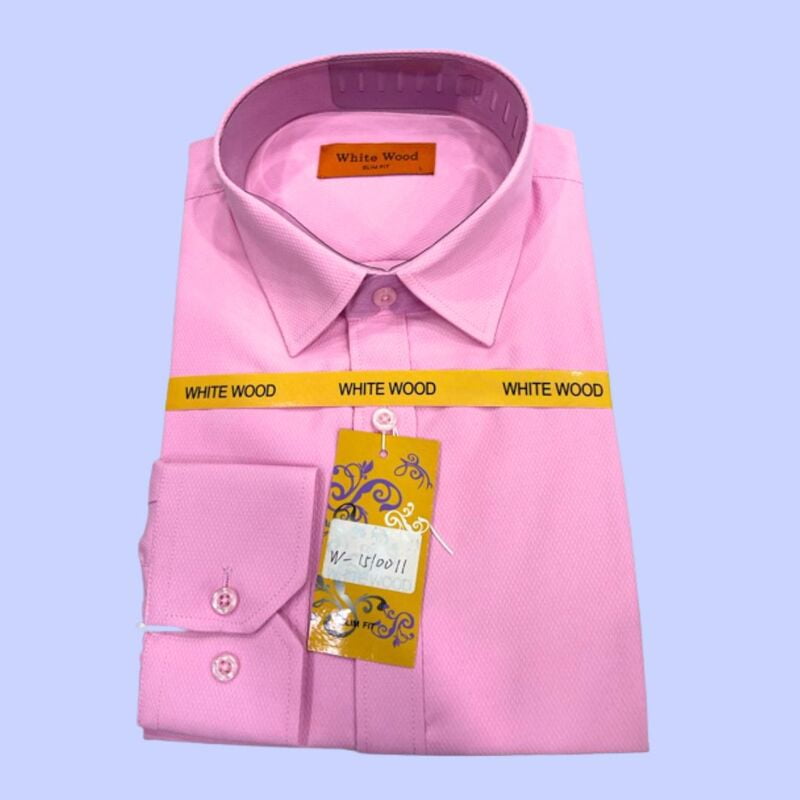 CD-Plain Quality Long Sleeve Shirt-Pink-Ubaldo|10615