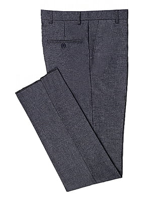 CD-Men's Formal Trousers-Light Gray-Roberto|11092