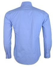 Michael Plain Long Sleeve Shirt - Blue