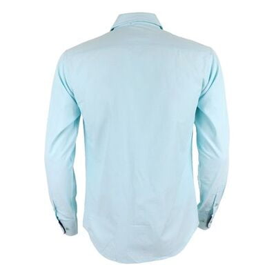 Galvan Plain Formal Long Sleeve Shirt - Mint Green