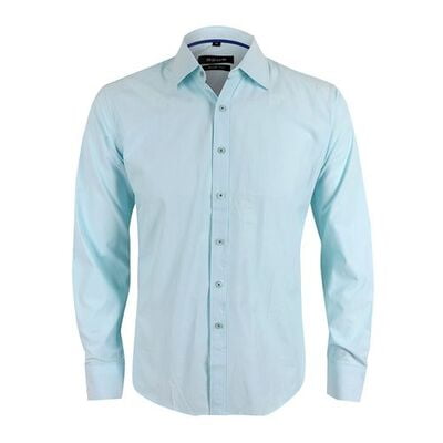 Galvan Plain Formal Long Sleeve Shirt - Mint Green