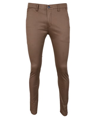 Mandy Pencil-cut Chinos Trouser - Carton Brown|10631