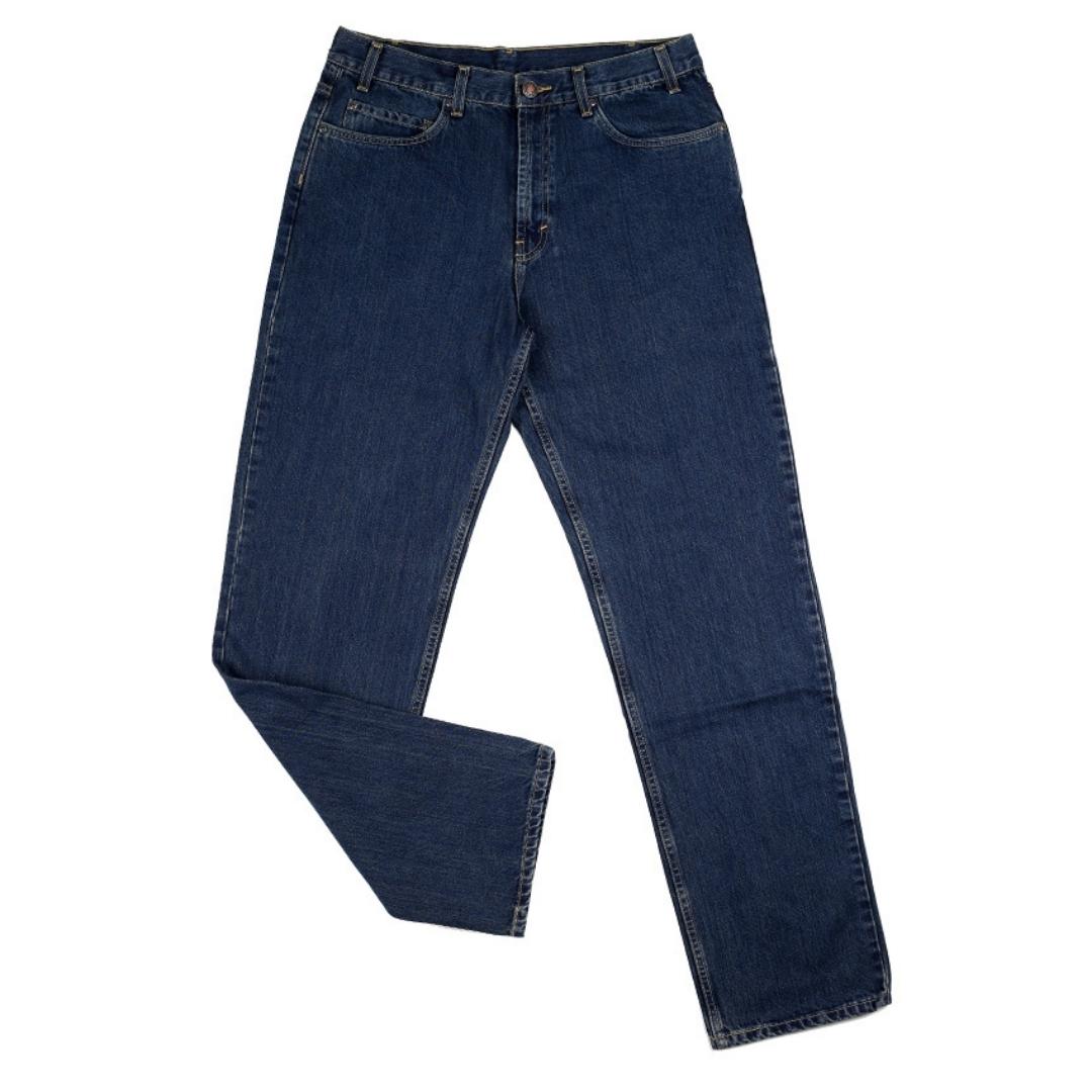 Jesse Straight Cut Denim Jeans-Blue | 11037