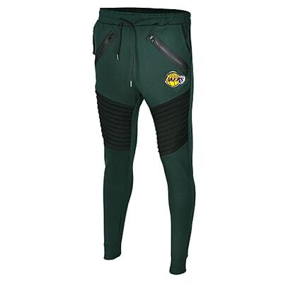 CD-Quality Plain Fashion Joggers-Green/Black-Nichole|11185